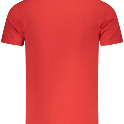 SEO. Cavalli Class Kurzarm - T-Shirt Herren Blau - Weiß Linkreich