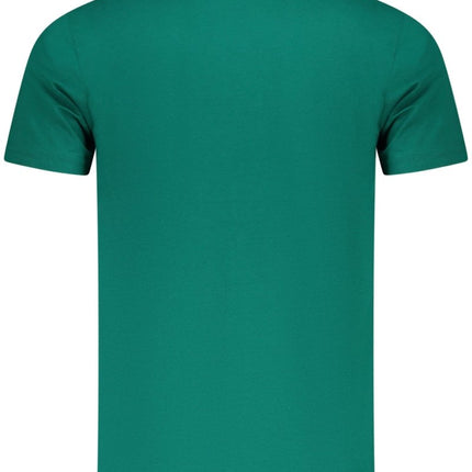 SEO. Cavalli Class Kurzarm - T-Shirt Herren Blau - Weiß Linkreich