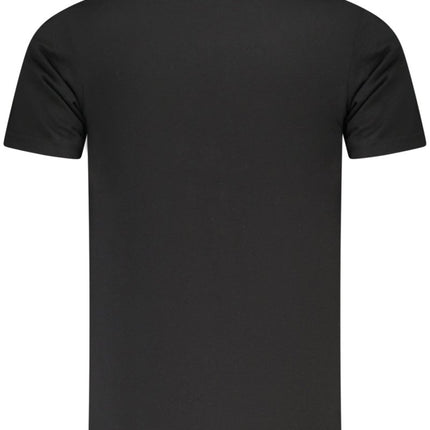 SEO. Cavalli Class Kurzarm - T-Shirt Herren Blau - Weiß Linkreich