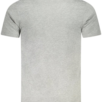 SEO. Cavalli Class Kurzarm - T-Shirt Herren Grau - Grün Linkreich
