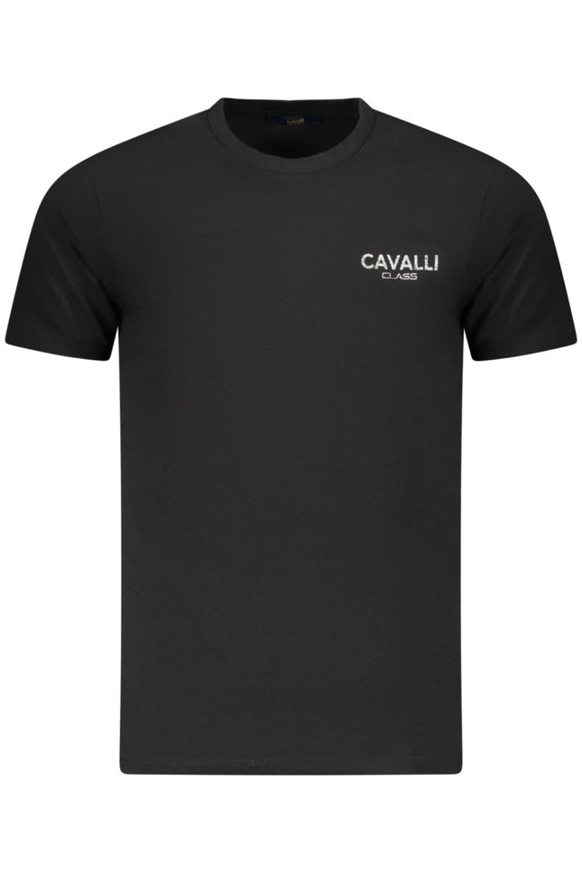 SEO. Cavalli Class Kurzarm T-Shirt Herren Schwarz - Schwarz Linkreich