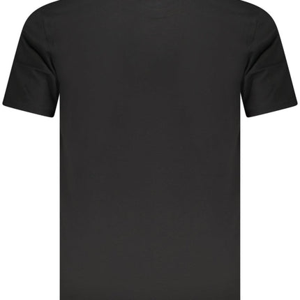 SEO. Cavalli Class Kurzarm T-Shirt Herren Schwarz - Grün (VE04038) Linkreich