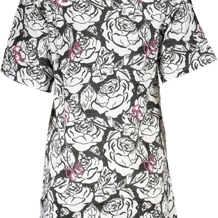 SEO. Cavalli Class Kurzes Kleid Damen Weiss - Weiß Linkreich