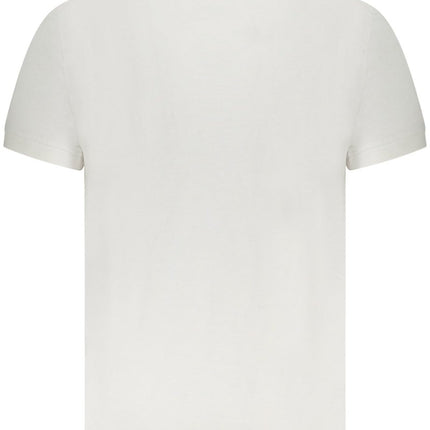 SEO. Cavalli Class Polo Kurzarm Herren Weiss - Grau Linkreich