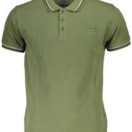 SEO. Cavalli Class Poloshirt Herren Grün – Kurzarm Polo mit Stickerei | soulluna.de - Grün Linkreich