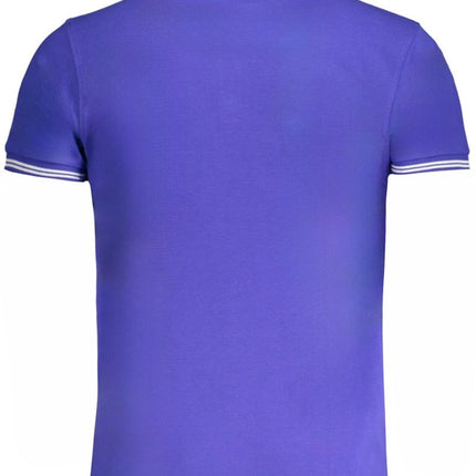 SEO. CAVALLI CLASS Poloshirt Herren – Grünes Kurzärmeliges Polo mit Stickerei - Rot (ROREDBL) Linkreich