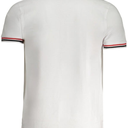 SEO. CAVALLI CLASS Poloshirt Herren – Grünes Kurzärmeliges Polo mit Stickerei - Rot (ROREDBL) Linkreich