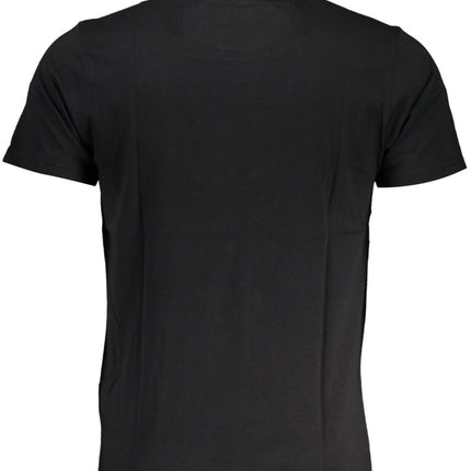 SEO. Cavalli Class T-Shirt Herren – Grünes Kurzarm - Shirt aus 100% Baumwolle - Weiß Linkreich