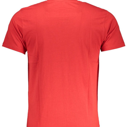 SEO. Cavalli Class T-Shirt Herren – Grünes Kurzarm - Shirt aus 100% Baumwolle - Weiß Linkreich