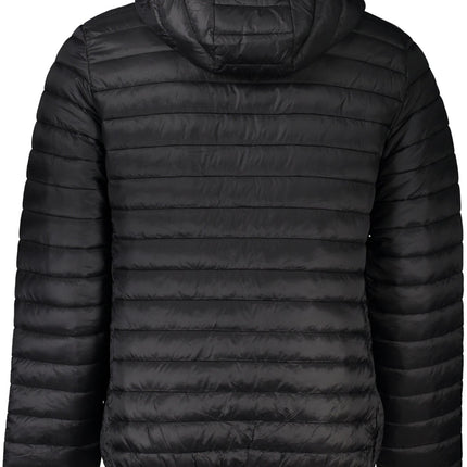 CAVALLI CLASS Herrenjacke schwarz – Leichte Winterjacke mit Kapuze für Herren