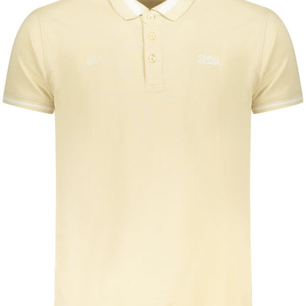 CAVALLI CLASS POLO KURZARM HERREN BEIGE