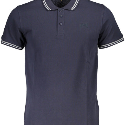 Cavalli Class Polo Kurzarm Herren Blau