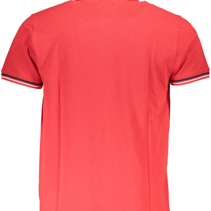 CAVALLI CLASS POLO KURZARM HERREN ROT