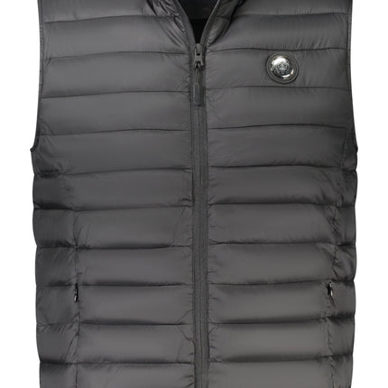 CAVALLI CLASS HERRENJACKE SCHWARZ ÄRMELLOS