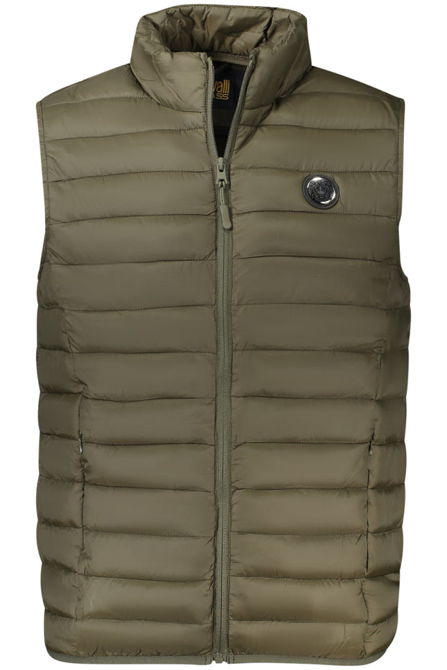 Cavalli Class Herrenjacke Grün Ärmellos – Leichte Outdoor-Jacke für Herren
