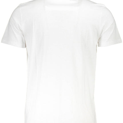 Cavalli Class Kurzarm-T-Shirt Herren Weiss