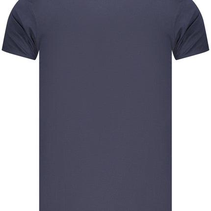 CAVALLI CLASS Herren-Kurzarm-T-Shirt, blau