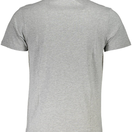 CAVALLI CLASS KURZARM-T-SHIRT HERREN GRAU