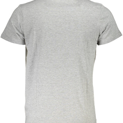 Cavalli Class Kurzarm-T-Shirt Herren Grau