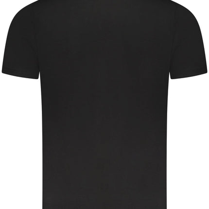 CAVALLI CLASS KURZARM T-SHIRT HERREN SCHWARZ