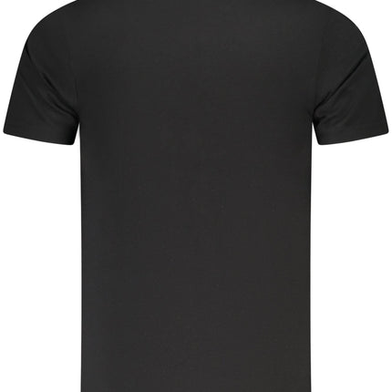 CAVALLI CLASS KURZARM T-SHIRT HERREN SCHWARZ