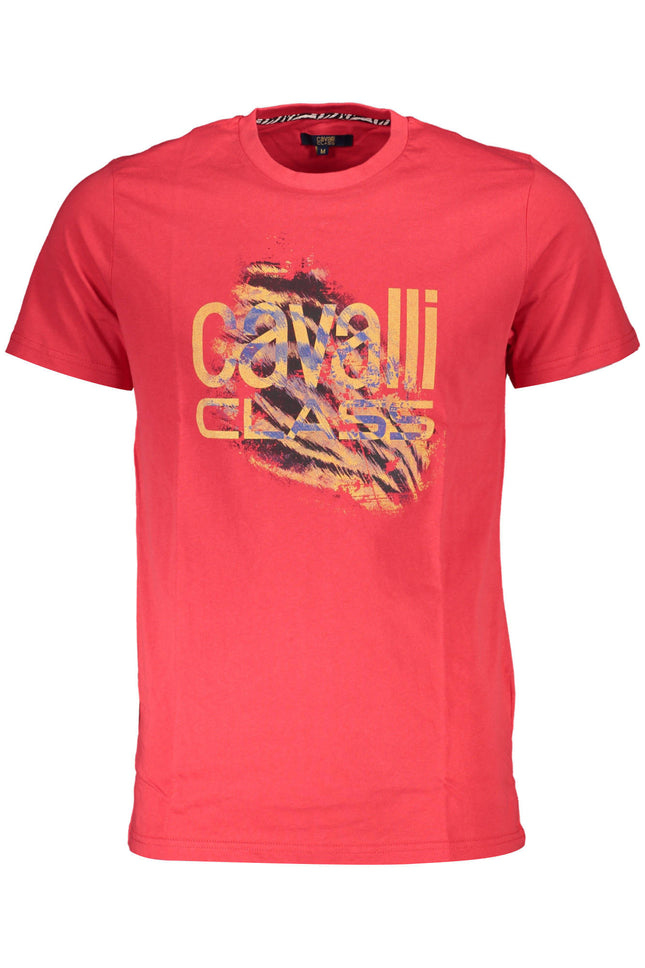 Cavalli Class Kurzarm T-Shirt Herren Rot