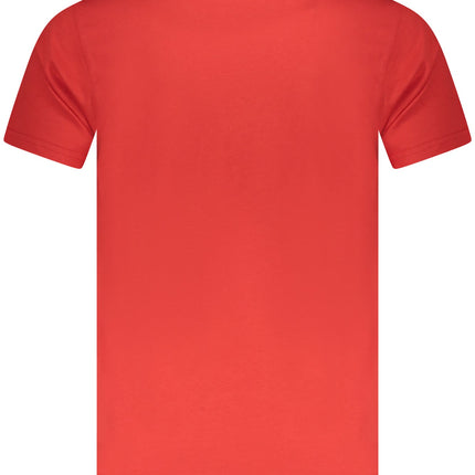 CAVALLI CLASS KURZARM T-SHIRT HERREN ROT