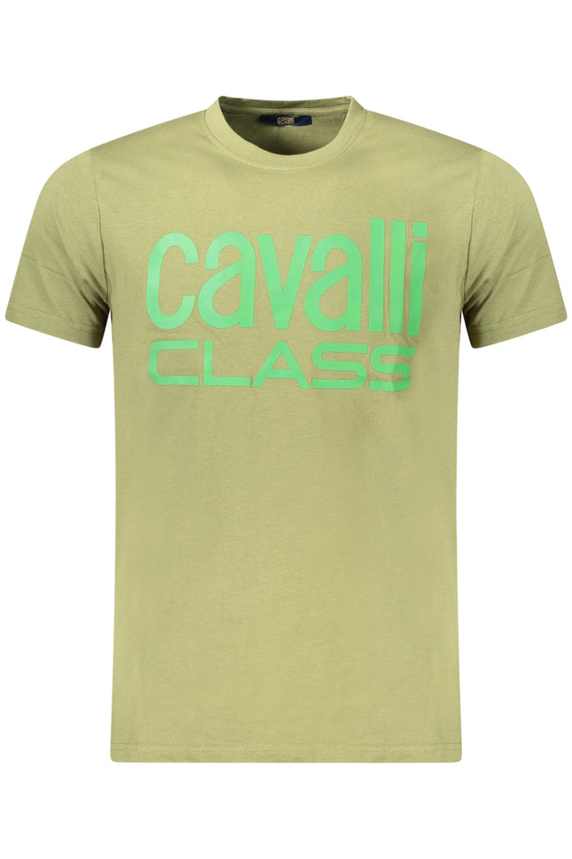 CAVALLI CLASS KURZARM-T-SHIRT HERREN GRÜN