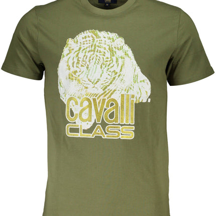 CAVALLI CLASS T-SHIRT KURZARM HERREN GRÜN