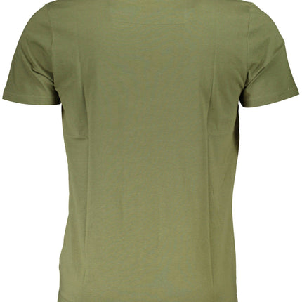 CAVALLI CLASS KURZARM-T-SHIRT HERREN GRÜN