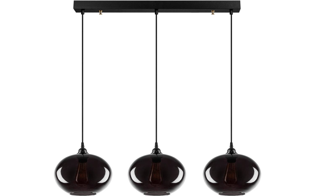 B-Ware Goossens Smoked Lampe Leuchte Pendellampe Pendelleuchte Hängelampe Hängeleuchte