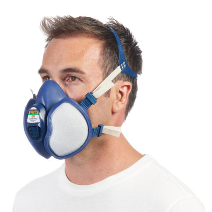 3M™ Atemschutzmaske mit integrierten Filtern