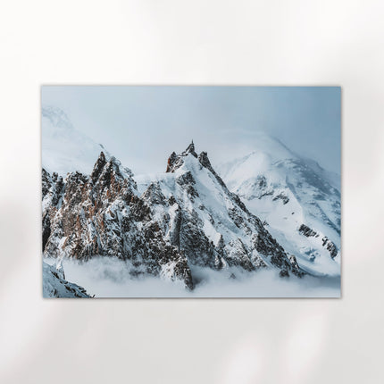 Aiguille du Midi Chamonix Wall Art Print – French Alps Photography