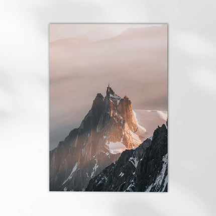 Aiguille du Midi Print – Chamonix Mountain Wall Art Photography