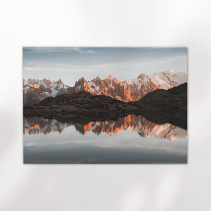 Lac Blanc - Reflections of the Mont Blanc Massif - Mountain Photography