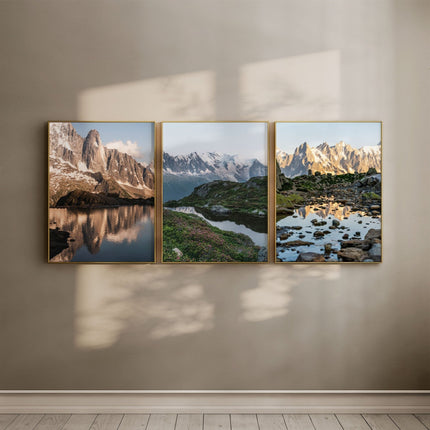 Chamonix Reflections - Mountain Wall Art - Landscape Photography Prints