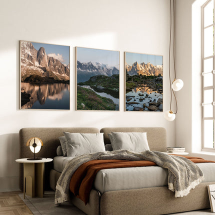 Chamonix Reflections - Mountain Wall Art - Landscape Photography Prints