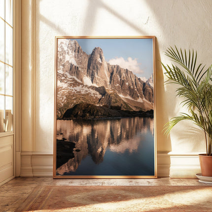 Chamonix Reflections - Mountain Wall Art - Landscape Photography Prints