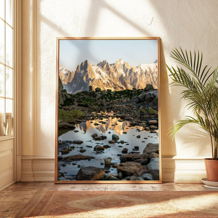 Chamonix Reflections - Mountain Wall Art - Landscape Photography Prints