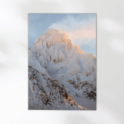 Aiguille du Chardonnet Print – Chamonix Alpine Photography Wall Art