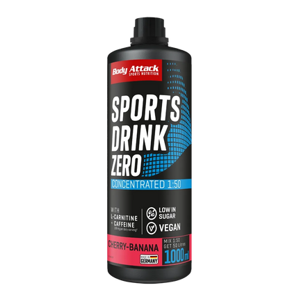 Body Attack Sports Drink Zero 1000 ml