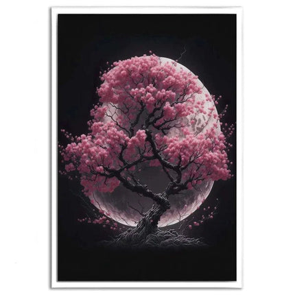 Cherry Blossom Tree - Leinwandbild Japanisch (Canvas) kaufen bei Linkreich – Jetzt entdecken!