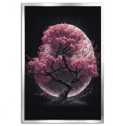 Cherry Blossom Tree - Leinwandbild Japanisch (Canvas) kaufen bei Linkreich – Jetzt entdecken!