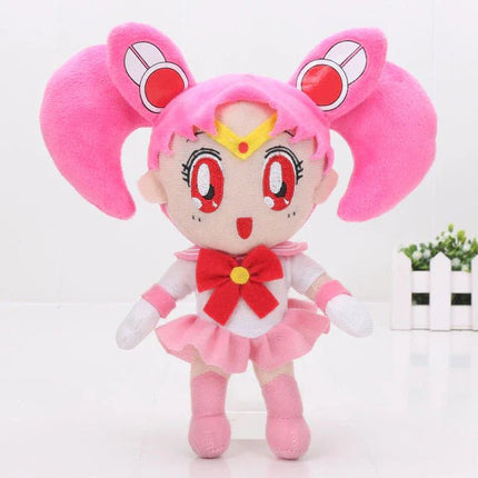 SEO. Chibi Chibi Sailor Moon Kuscheltier - 20 cm Plüschtier - Linkreich