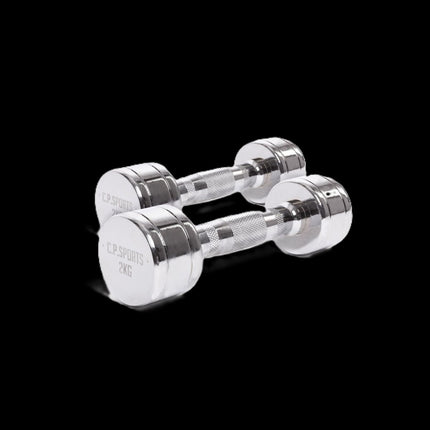 SEO. Chromhanteln 1x Paar / verschiedne Größen - C.P. SPORTS - 2 Kg Linkreich