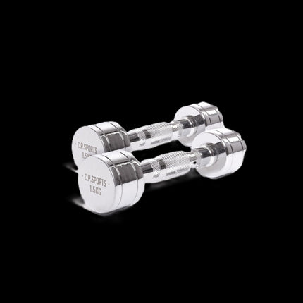 SEO. Chromhanteln 1x Paar / verschiedne Größen - C.P. SPORTS - 1.5 Kg Linkreich