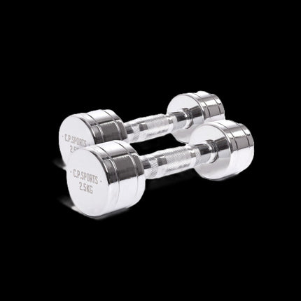 SEO. Chromhanteln 1x Paar / verschiedne Größen - C.P. SPORTS - 2.5 Kg Linkreich