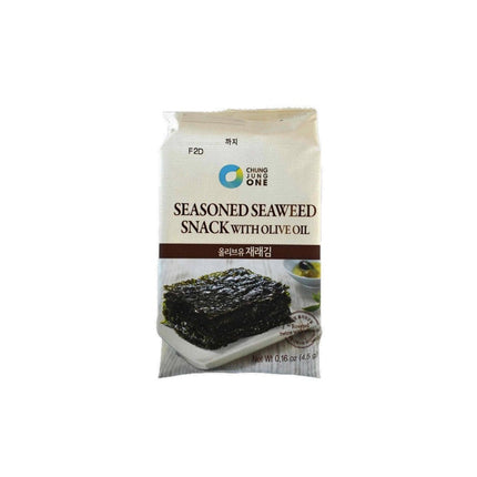 SEO. CHUNG JUNG ONE Seetang Snack mit Olivenöl 4,5g - Linkreich