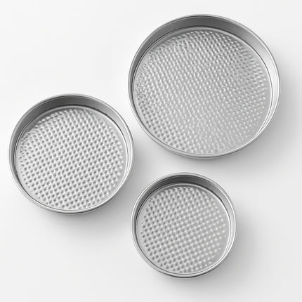 Cig Köfte 3er Set Edelstahl 32cm 36cm 40cm