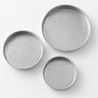 Cig Köfte 3er Set Edelstahl 32cm 36cm 40cm